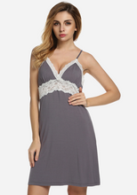 Load image into Gallery viewer, Ollia Lace Patchwork Sleepwear