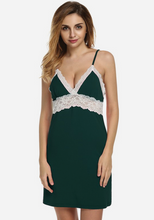 Load image into Gallery viewer, Ollia Lace Patchwork Sleepwear