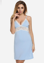 Load image into Gallery viewer, Ollia Lace Patchwork Sleepwear