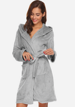 Load image into Gallery viewer, Rovsco Animal Ears Soft Robe