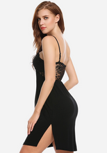 Load image into Gallery viewer, Sidra Lace Patchwork Nightgown