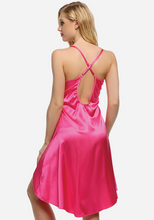 Load image into Gallery viewer, Maddel Satin Lace V-Neck Sleepwear