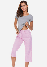 Load image into Gallery viewer, Lorenza Short Sleeve V-Neck Sleepwear