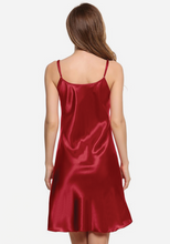 Load image into Gallery viewer, Balee Spaghetti Strap Satin Nightwear