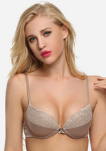 Load image into Gallery viewer, Devinna Underwire Deep V Bra