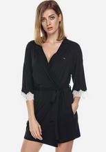 Load image into Gallery viewer, Alvee Soild Kimono Robe