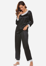Load image into Gallery viewer, Liegia Lace Patchwork Pajamas