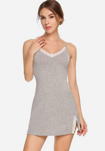 Load image into Gallery viewer, Lemvy Spaghetti Strap Nightgown