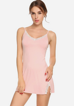 Load image into Gallery viewer, Lemvy Spaghetti Strap Nightgown