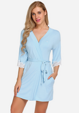 Load image into Gallery viewer, Alvee Soild Kimono Robe