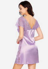Load image into Gallery viewer, Pruce V-neck Lace Nightgown