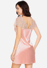 Load image into Gallery viewer, Pruce V-neck Lace Nightgown