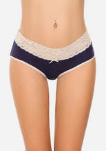 Load image into Gallery viewer, Jivmi 3 Pc Lace Cotton Underwear