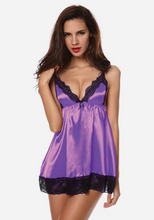 Load image into Gallery viewer, Devinna Backless Lace Nightwear