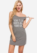 Load image into Gallery viewer, Lismay Letter Print Nightgown