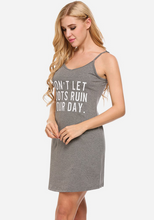 Load image into Gallery viewer, Lismay Letter Print Nightgown