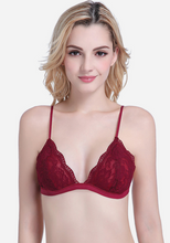 Load image into Gallery viewer, Zerah Wire Fee Lace Bra