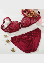 Load image into Gallery viewer, Lismay Transparent Lace Thin Bra Set