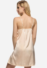 Load image into Gallery viewer, Weslir Deep V-Neck Lace Nightdress