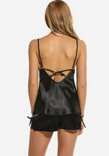 Load image into Gallery viewer, Tulippe Satin Spaghetti Strap Pajamas
